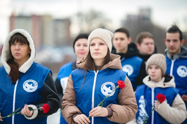 В 81-ю годовщину Победы в Сталинградской битве Волонтёры Победы провели памятные мероприятия